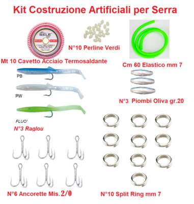 Laccio Per Serra Pesca Mare E Spinning – Piombo 20/25/30gr – Scegli Tu! Raglou