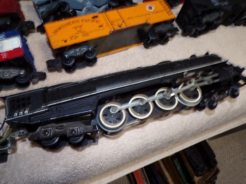 Vintage American Flyer 336 Loco with 8 cars, real nice, set #5665w 1956 4-8-4 - Picture 4 of 16