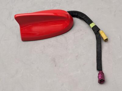 OEM 2015-2016 Dodge Charger High Performance Red Shark Fin Radio Antenna