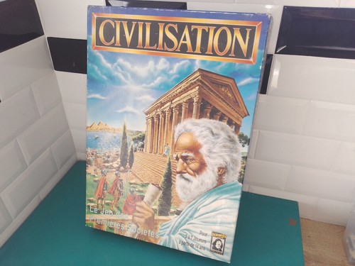 1809221 Brettspiel Sehr guter Zustand alte Auslagen Zivilisation fehlt nur 1 Spielstein