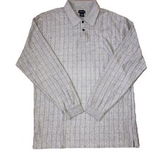 VAN HEUSEN long sleeve COLLARED REALLY SOFT INSIDE AND OUT L LARGE