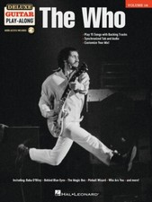 The Who Sheet Music Deluxe Guitar Play-Along Book and Audio NEW 000287272