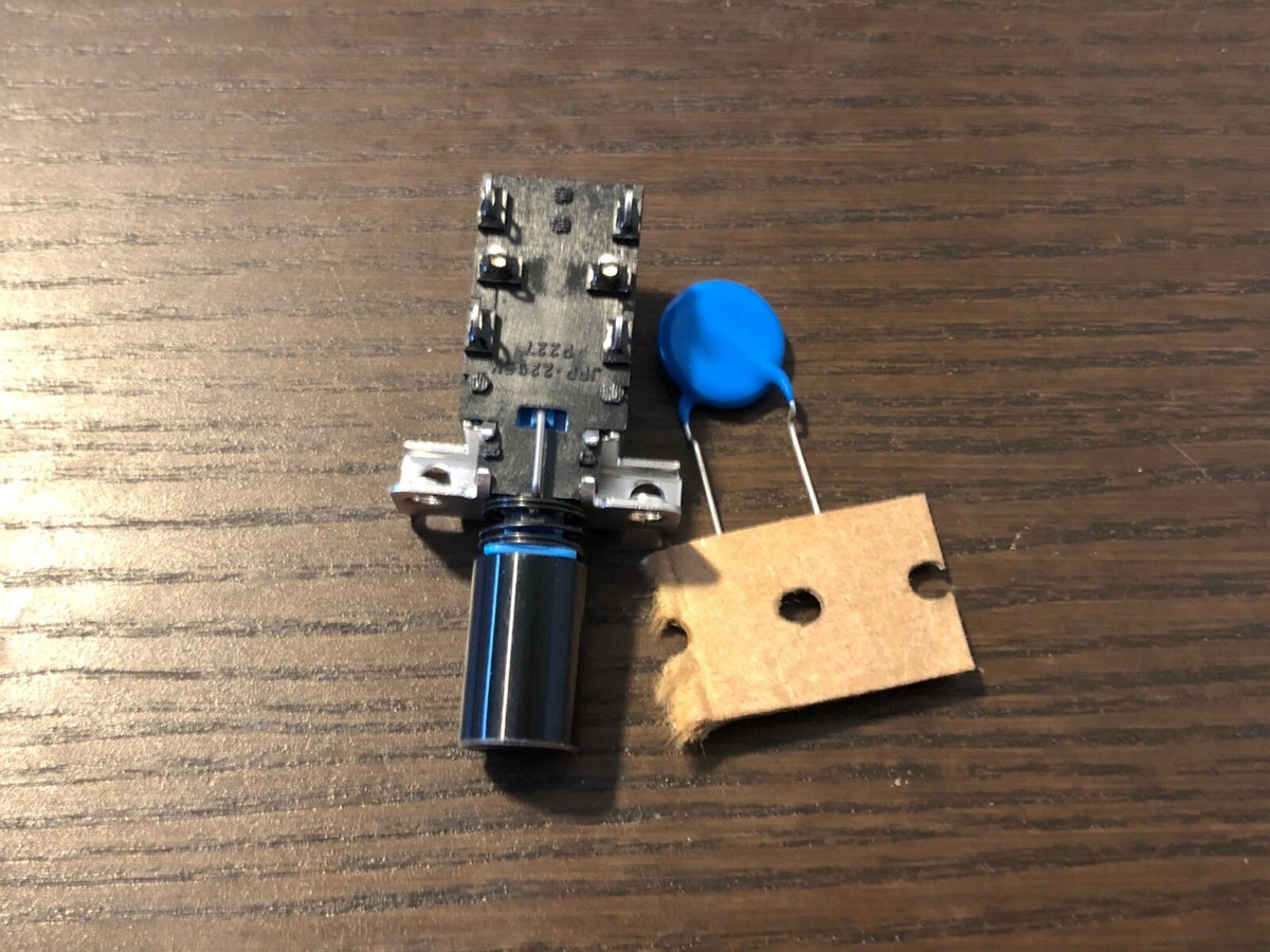 Hitachi HMA-8300 Power Switch, Knob, & Snubber Cap NEW Perfect