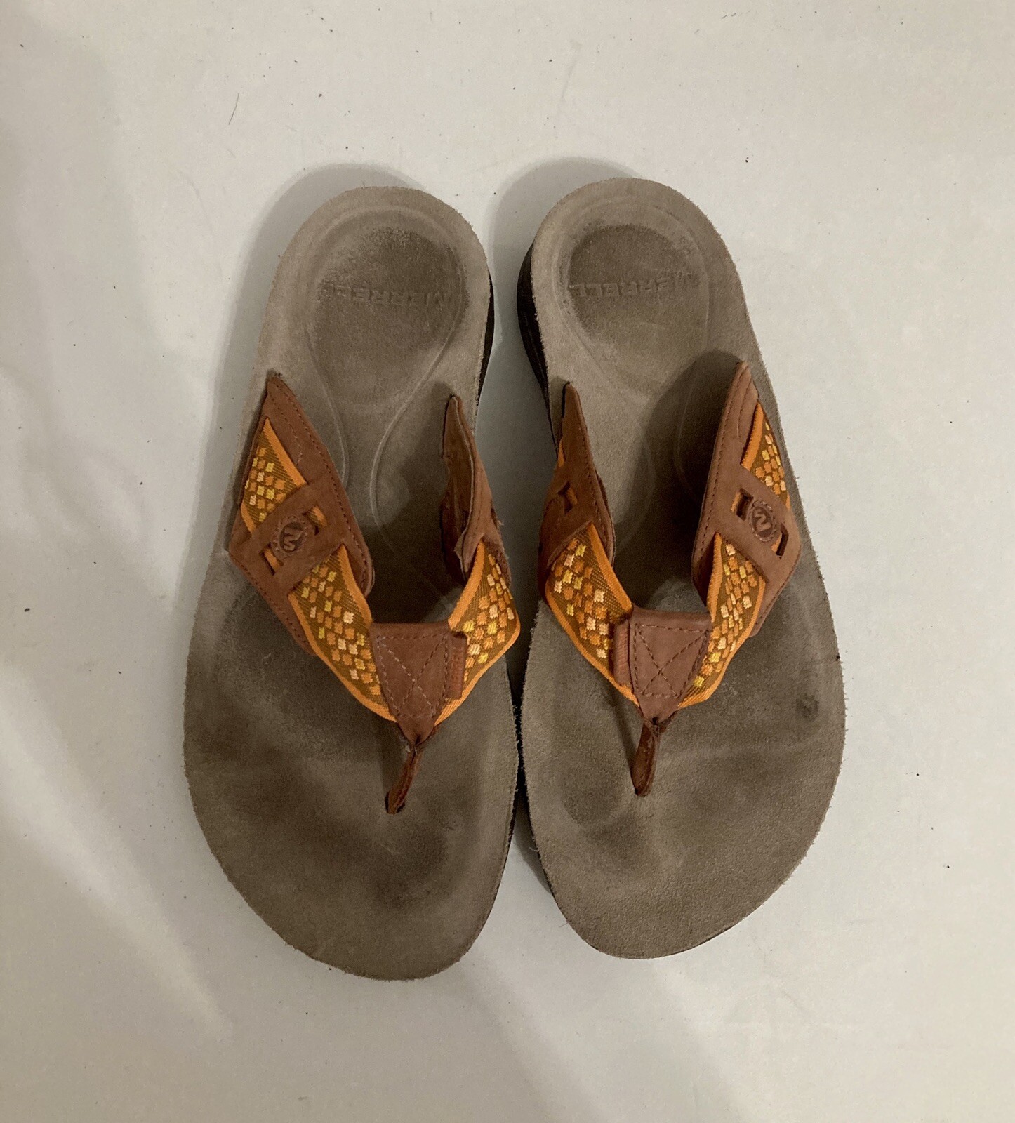 Merrell Rosarito Orange Performance Footwear Sand… - image 3