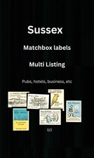 Matchbox Label Sussex - Select from list - AP (c)