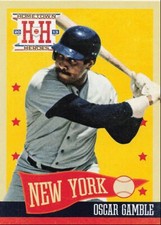 2013 Panini Hometown Heroes Oscar Gamble New York Yankees #184