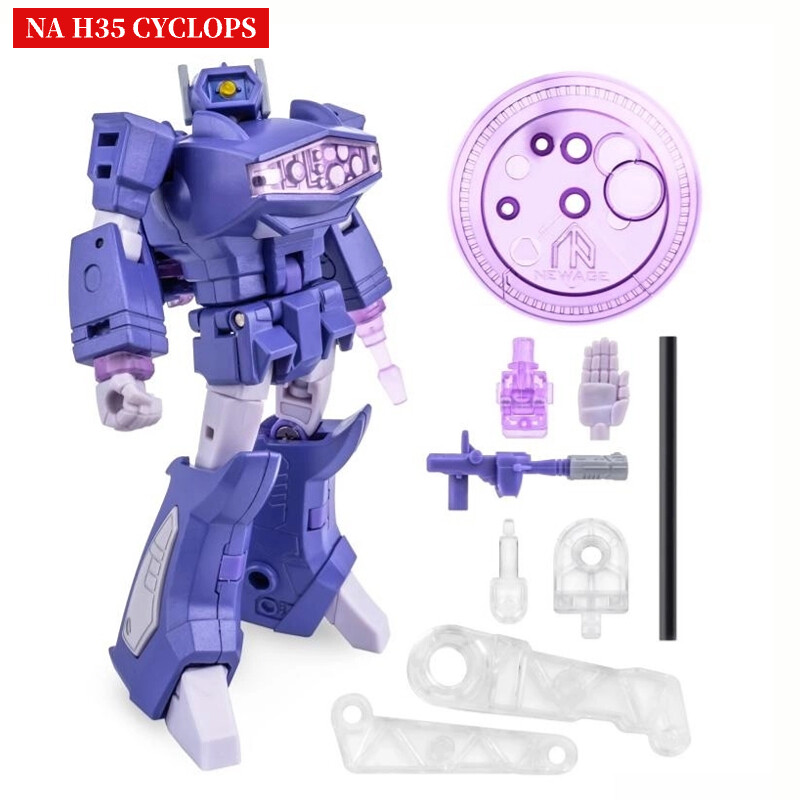 NEWAGE NA H35 Cyclops Robot Action Figure MINI SIZE Robot