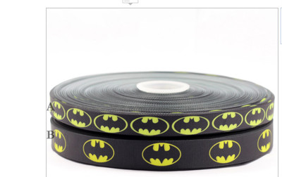 Batman Ribbon for cake decorating Batman Ribbon 9mm 38mm 22mm 16mm | eBay