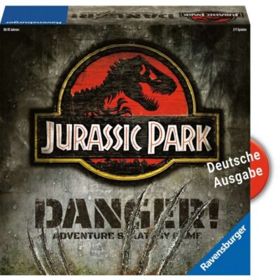 Jurassic Park - Danger! Brettspiel - Ravensburger Brettspiel - 2-5 Spieler