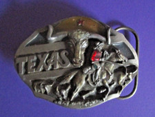 Gürtelschnalle Texas Longhorn Wilder Westen ...