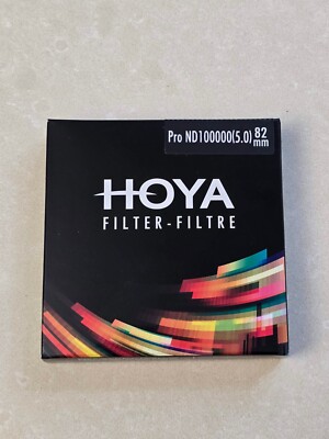 Hoya Pro ND100000 (5.0) 82mm Solar Filter - FREE U.S. SHIPPING