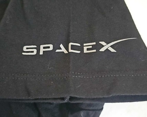 NWT SpaceX Black Youth XL t-shirt Falcon Heavy Starman Tesla Roadster 2.06.18 - Picture 5 of 6