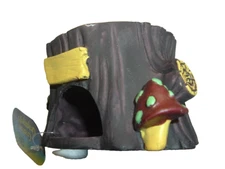 OCEAN FREE AQUARIUM LOVELY TREE TRUNK ORNAMENT for FISH/FROG/TURTLE/CRAB/NEWT