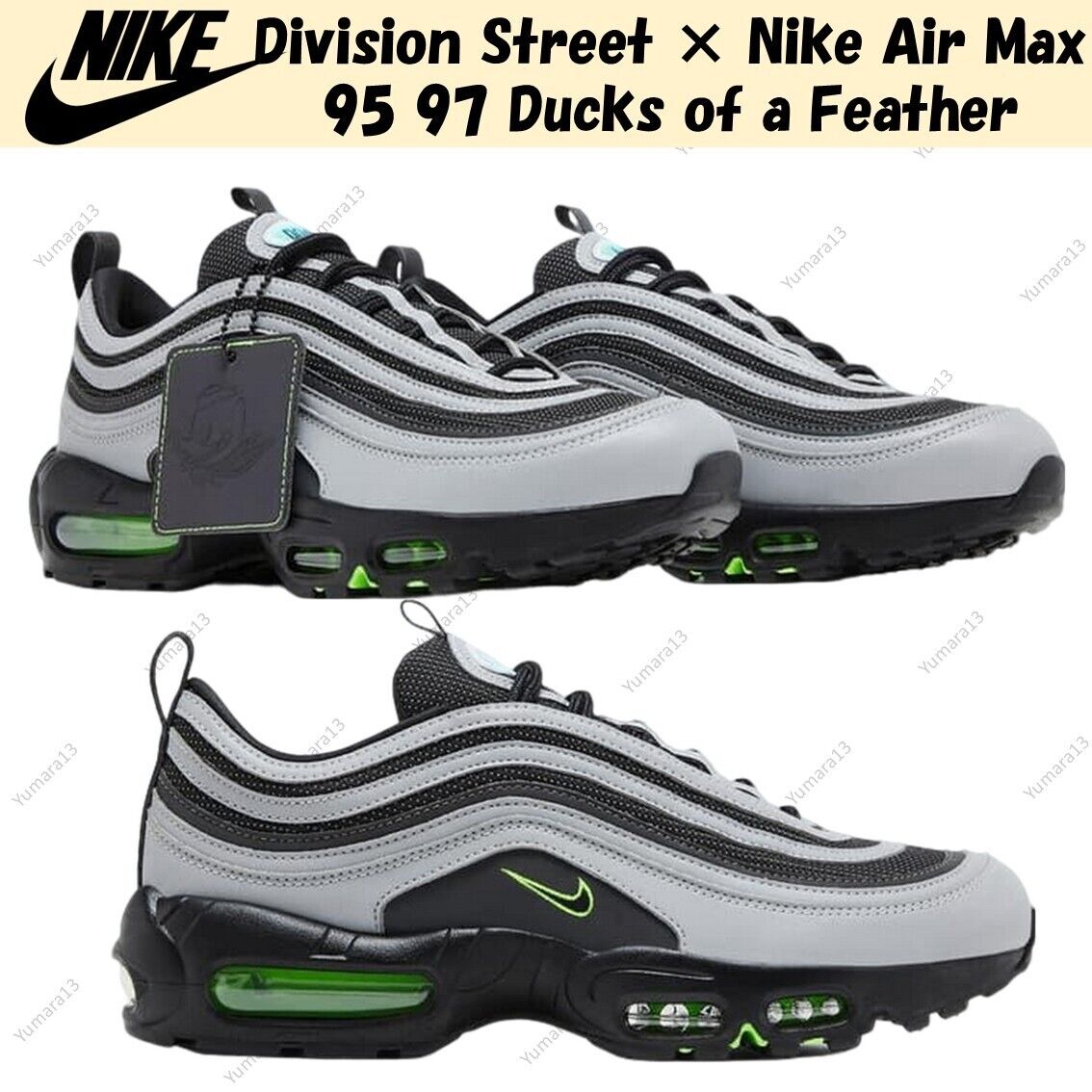 Division Street × Nike Air Max 95 97 Ducks of a Feather Division Street × Nike Air Max 95 97 Ducks of a Feather