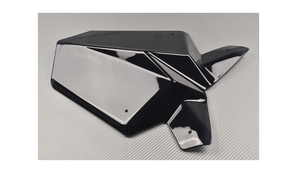 Saute-vent KTM Duke 390 déviation d'air maximale et protection fumée - 3