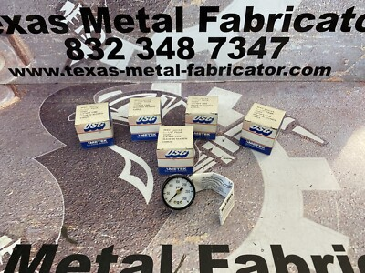 #ad USG P500K Pressure Gauge 0 300PSI Conn. 1 8” NPT CBM Size 1.5” Qty 5 $50.00