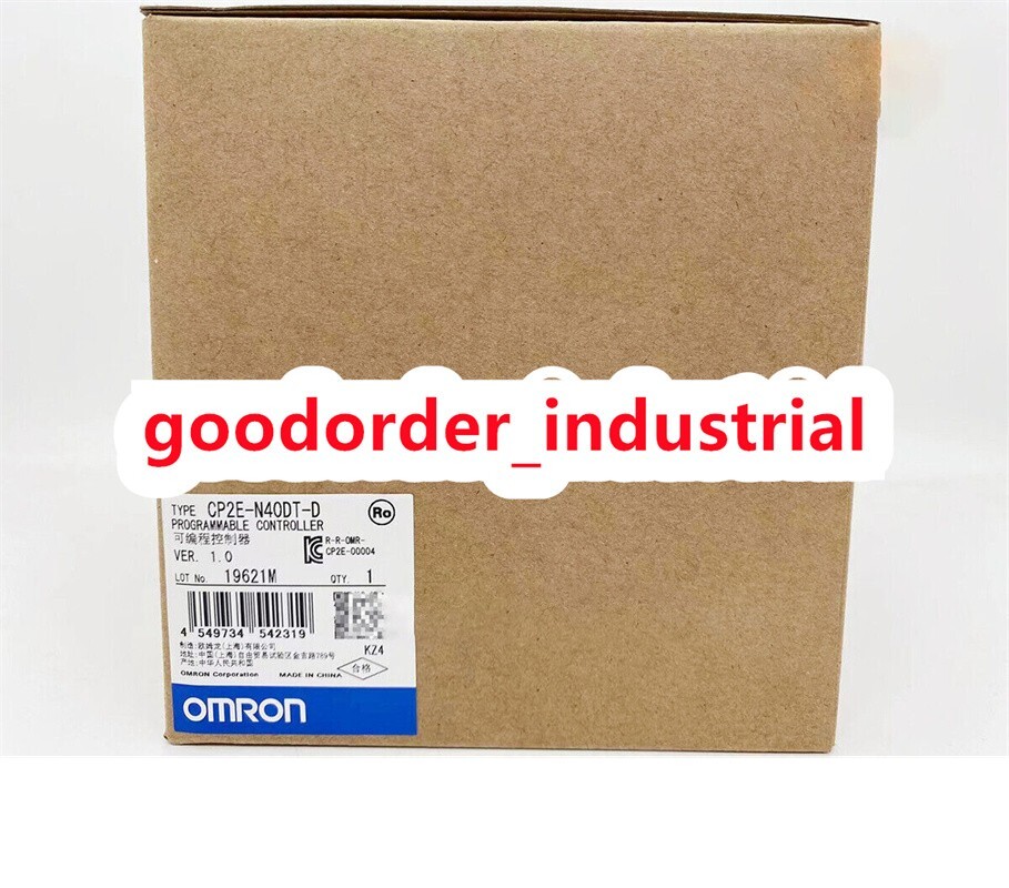 Genuine Omron CP2E-N40DT-D Programmable Controller New In Genuine Omron CP2E-N40DT-D Programmable Controller New In