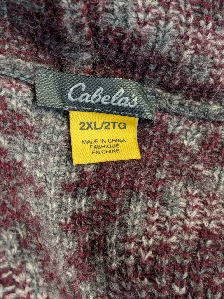 Cabela's, Women's, Open Cardigan, Native American Pattern, Size 2XL - Image 3 of 3
