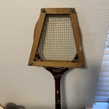 Vintage MacGregor Tennis Racket With Compression Frame- Frank Parker
