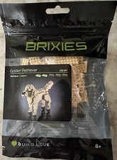 Brixies build golden retriever 126 pieces like little legos