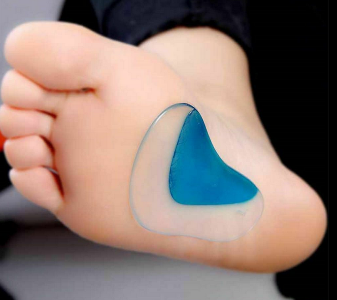 Flat Feet Gel Arch Support Fallen Arches Plantar Fasciitis Insole Kids Size 1-3