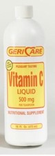 McK Geri-Care Vitamin C Liquid Supplement 500 mg Strength Liquid 16 oz
