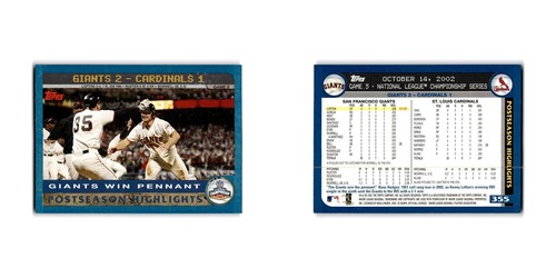 David Bell 2003 Topps #355 San Francisco Giants Baseball Card NM - Picture 3 of 3