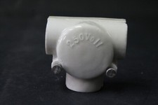 Porcelain Distributor Socket Junction Porcelain 3 Outlets Ceramics