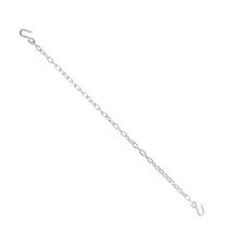 Laclede SC31648 Safety Chain with Two 3/8 Inch S-Hooks - 48 Inches Long