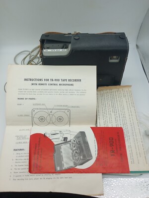 Vintage TR-900 Transistor Tape Recorder
