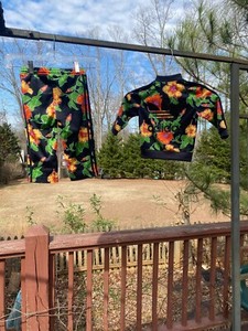 Size 9 -12 Adidas Jeremy Scott Floral 2 Piece Toddlers/Kids Tracksuit F50872