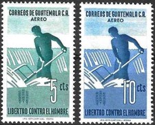 Timbres FAO Guatemala PA288/289 ** (69444EF)