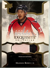 MADISON BOWEY 2017-18 UD Exquisite Collection Premium Rookie Patch RC 211/299