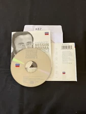 Nessun Dorma: Puccini Greatest Arias CD NO CASE#K87