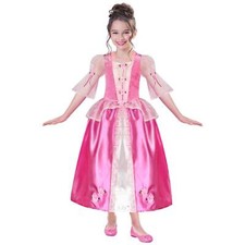 Amscan Pink Princess Posy Dress Girls Fancy Dress Costume Age 6-8 Years
