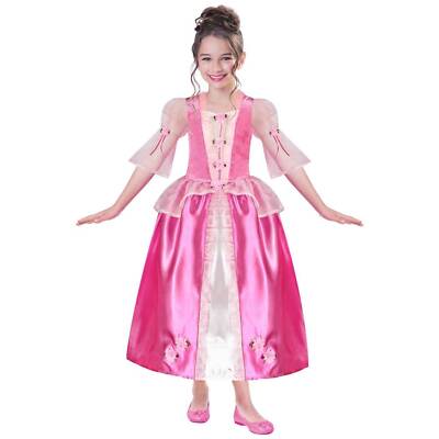 Amscan rosa Prinzessin Posy Kleid Mädchen Kostüm Alter 6-8 Jahre