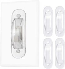 Wall Switch Guards Plate Covers Child Safety Security Home Decor 4 Pack