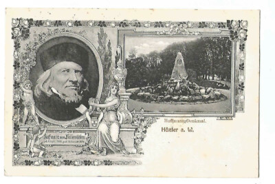 GERMANY HOXTER A.W HOFFMANN MONUMENT