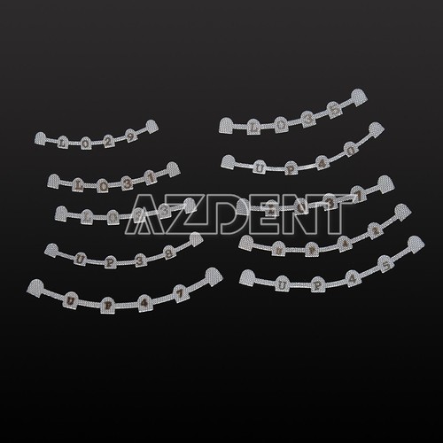 Dental Orthodontic Lingual Retainer Tooth Bonding Splits Wire Mesh Backing Mark - Picture 3 of 6