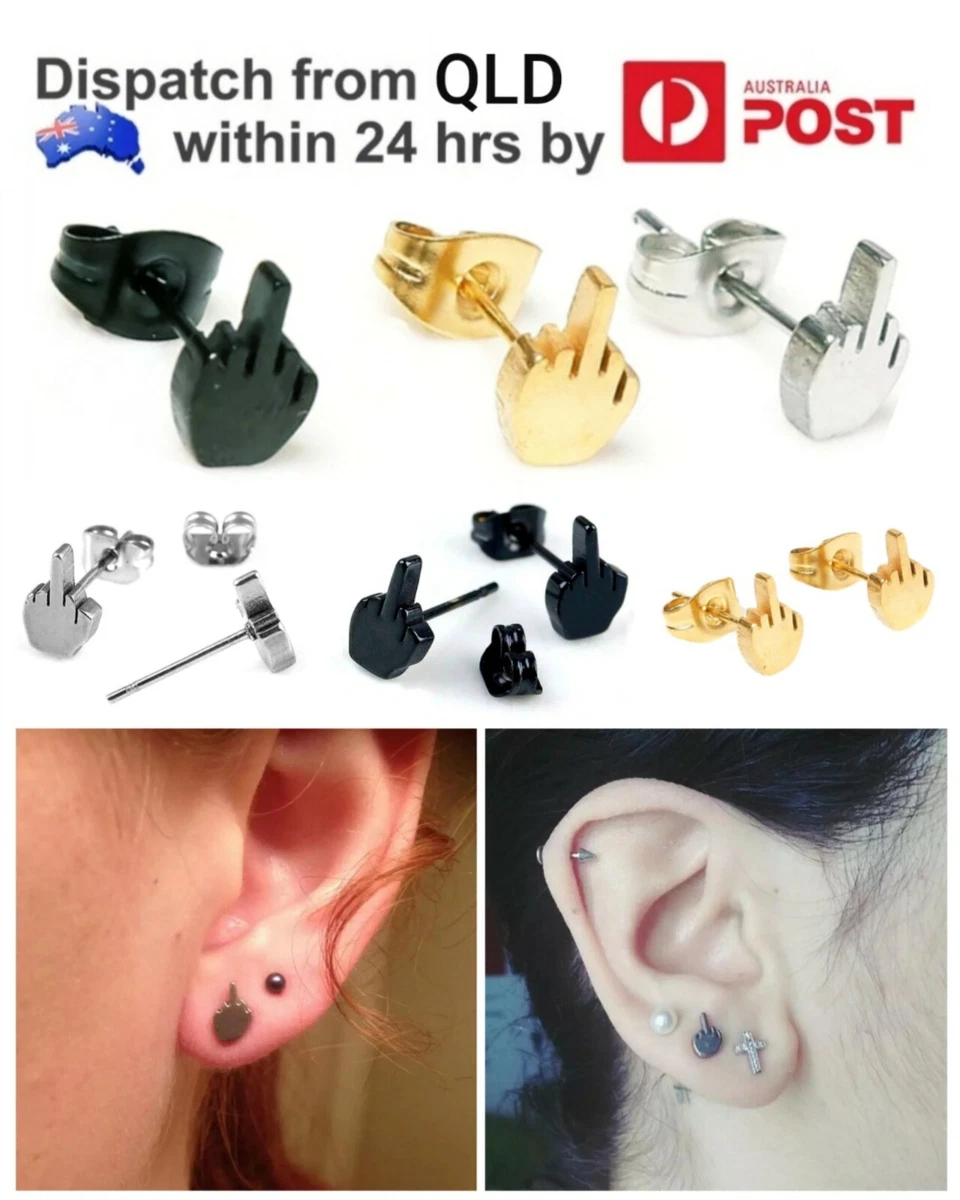 Up earrings design deals