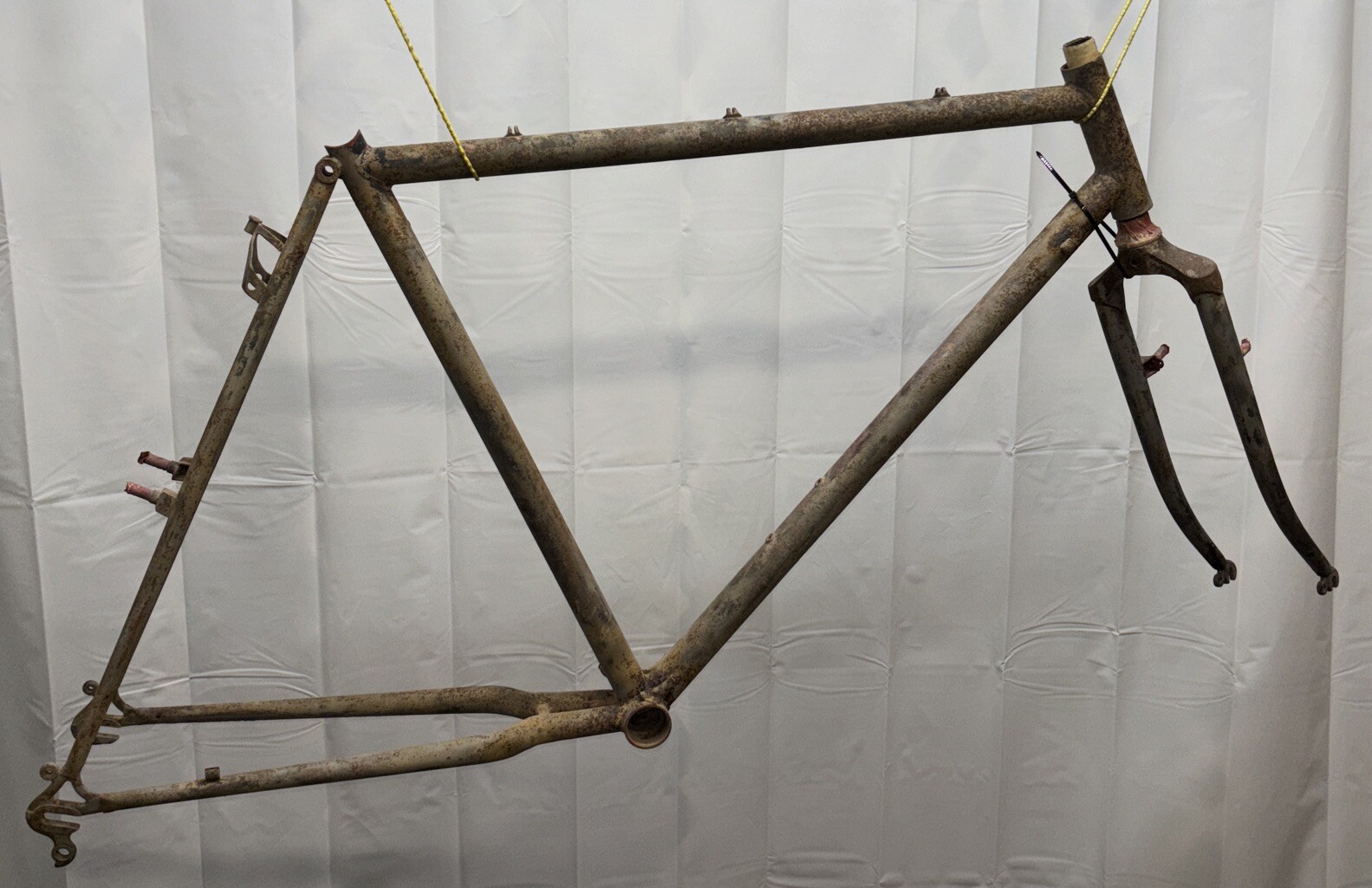 1980s Schwinn High Sierra Mountain/Gravel bike frameset Stripped For Painting