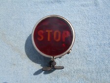1930s 1940s Vintage Stop Tail Light With Glass Lens Rat Rod Tail Light