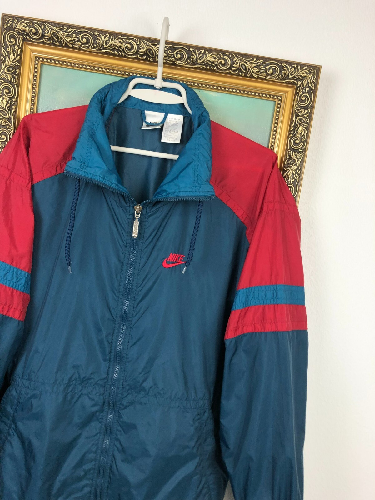 SACAI X NIKE Giacca a vento Nike vintage anni 90 track top rara hype nylon swoosh taglia M