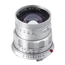 LIGHT LENS LAB M 50mm f/2 Rigid-SPII for Leica M-Mount Silver 
