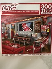 Coca Cola Collectors Hideaway 300 Piece Puzzle
