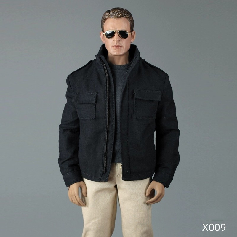 1/6 Male Men's Workwear Jacket Coat Clothes Model For 12''Action Figure Body