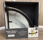 Better Home & Gardens Corner Assist Bar With Mable Acrylic Shelf Black