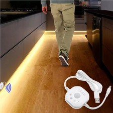 usb pir Motion Sensor Stair COB Strip Lights Chase Effect USB for Home Bedroom