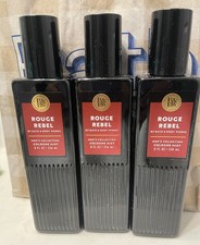 3 Bath  Body Works ROUGE REBEL MEN Gologne Mist Body Spray 8 oz