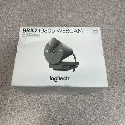 New Logitech Brio Full HD 1080p Webcam 960-001593 SEALED